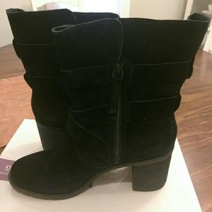 Pair of black Clarks Boot